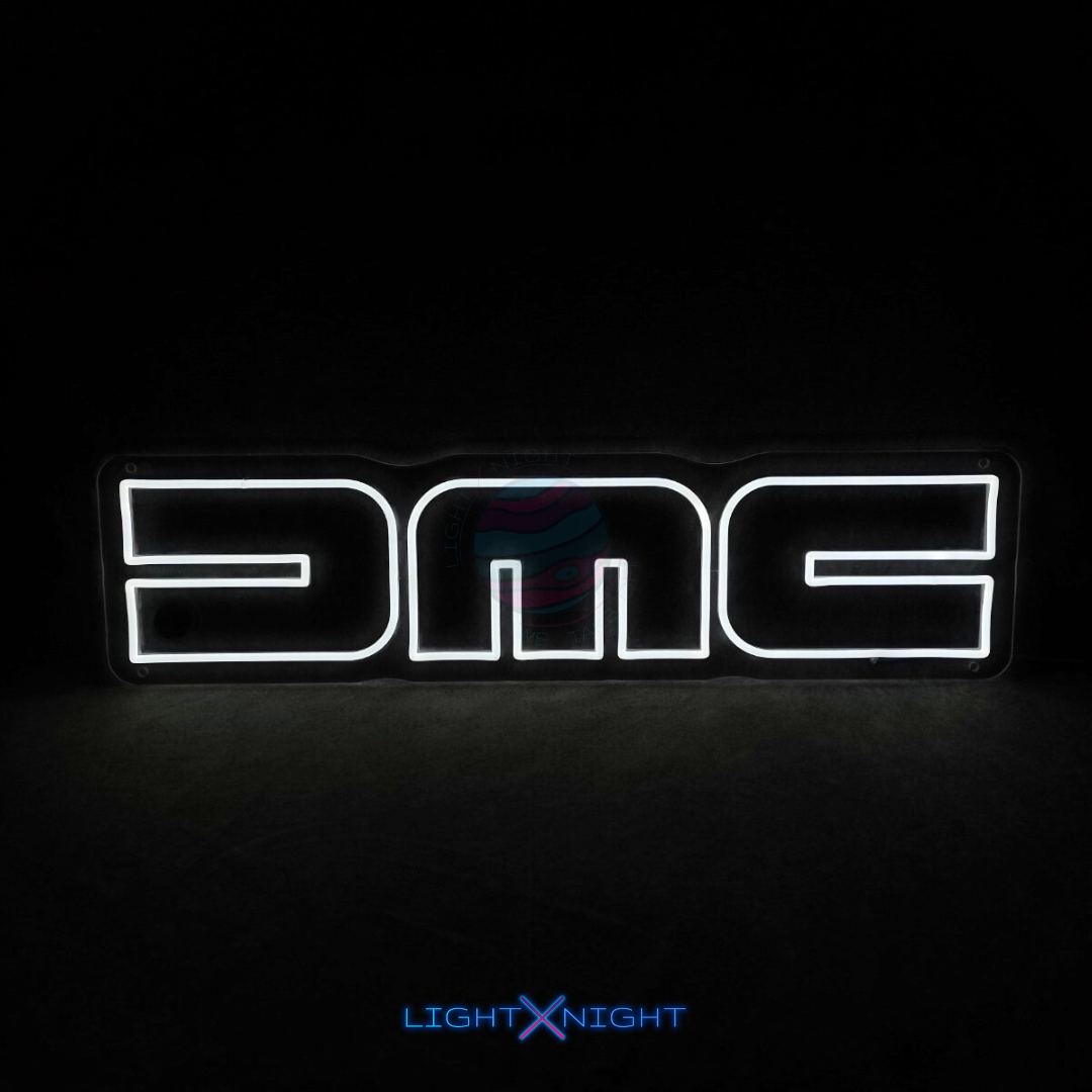 DeLorean Motor Company Neon Sign, DMC Neon Sign