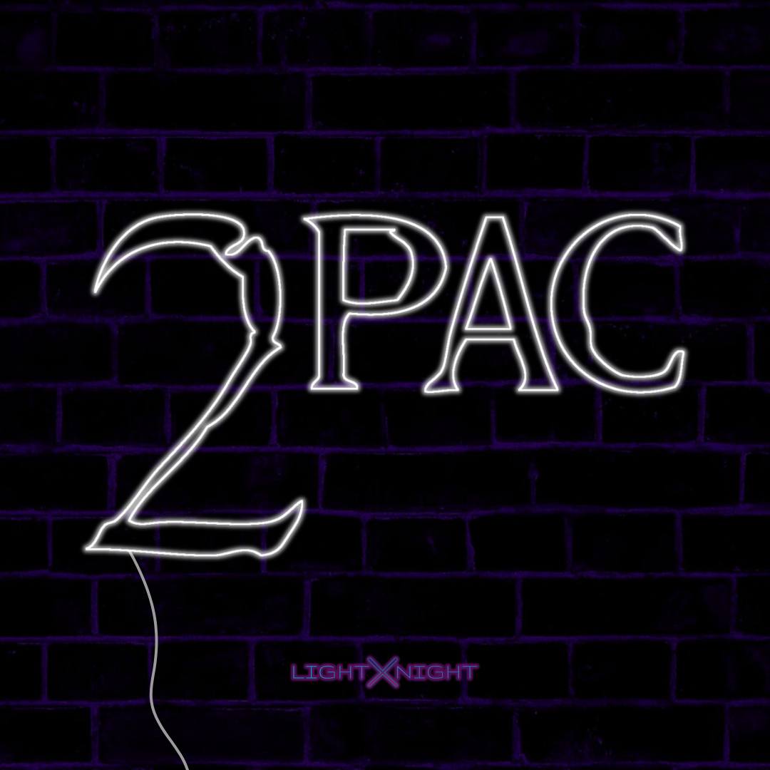 2Pac Neon Sign