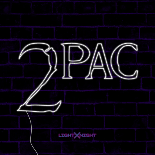 2Pac Neon Sign