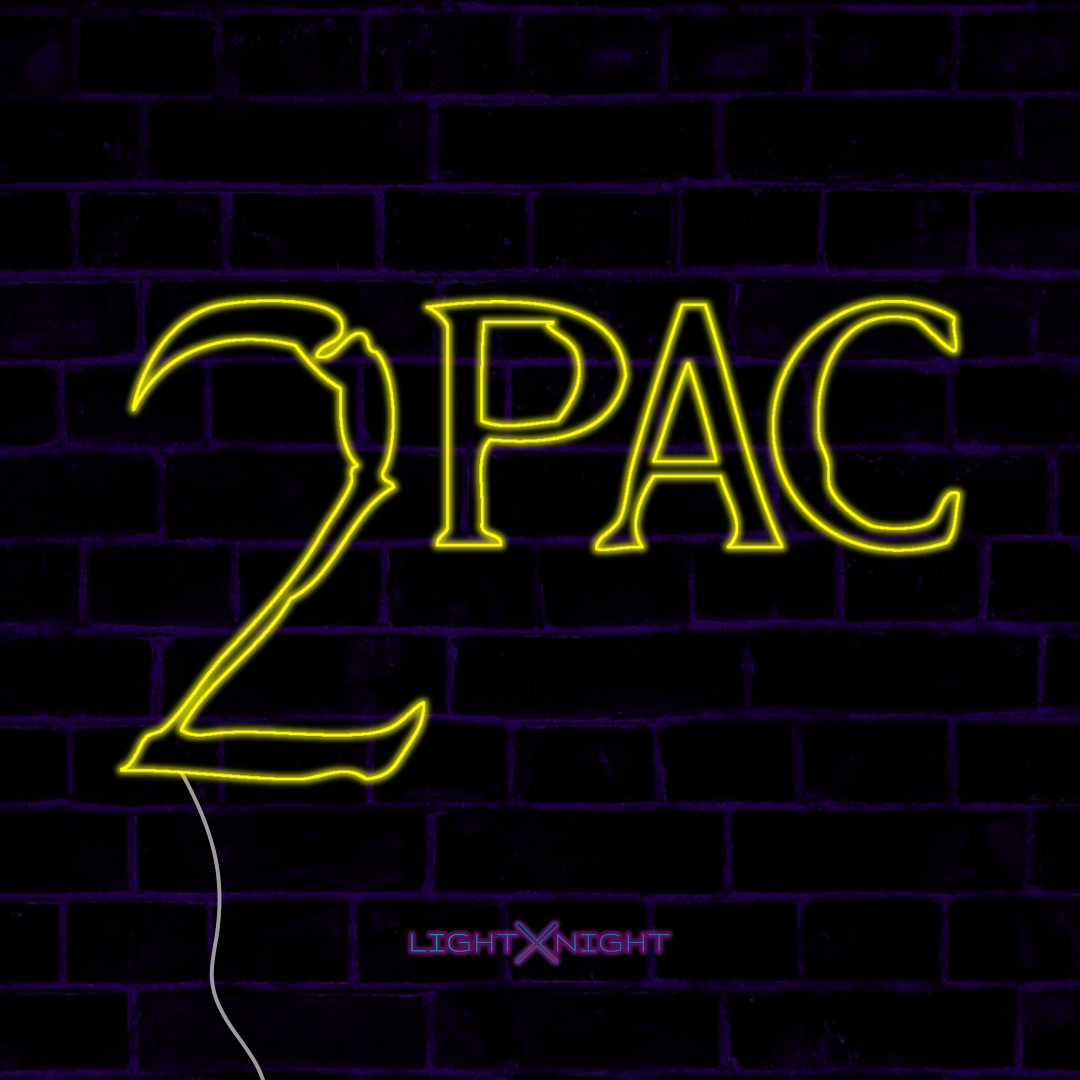 2Pac Neon Sign
