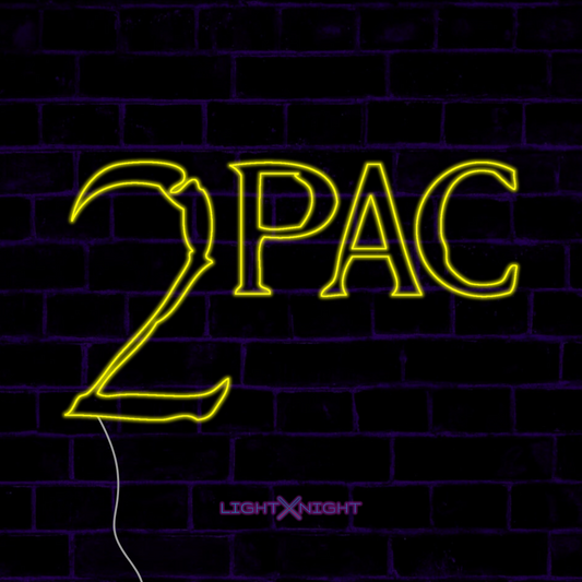 2Pac Neon Sign