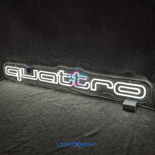 Audi Quattro Neon Sign