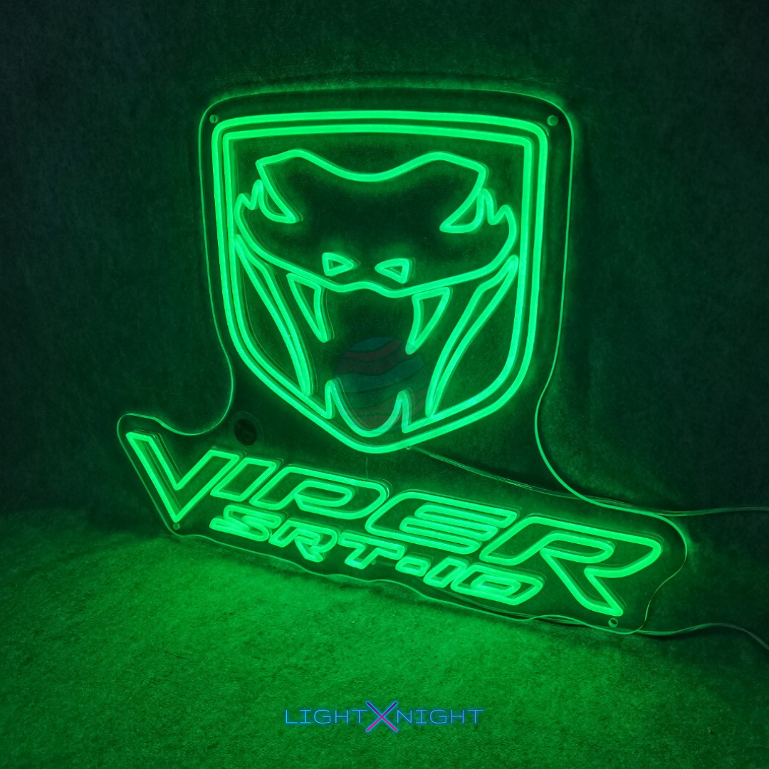 Dodge Viper SRT-10 Neon Sign