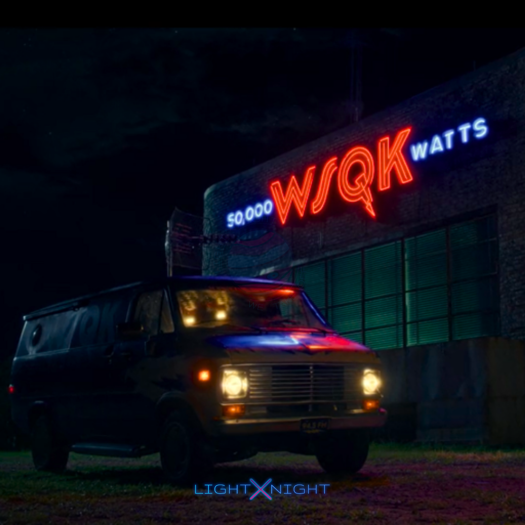 Stranger things WSQK Neon Sign