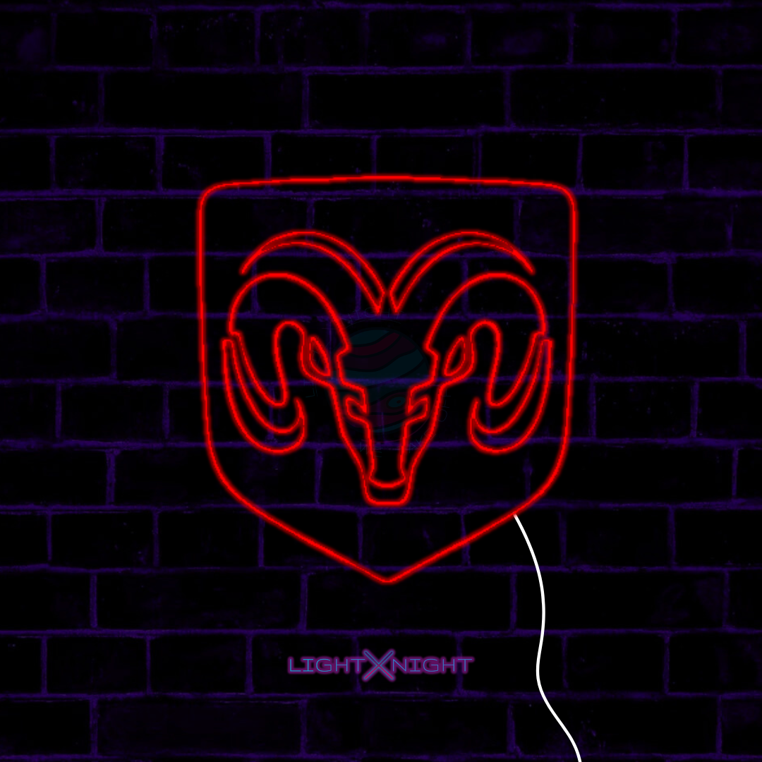 Dodge Ram Neon Sign