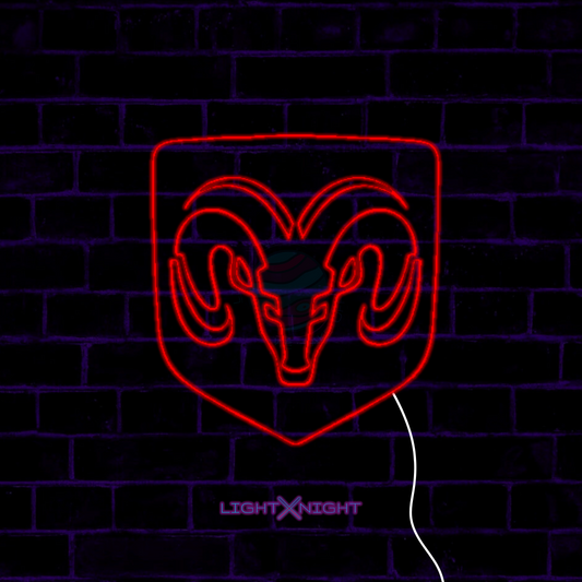 Dodge Ram Neon Sign
