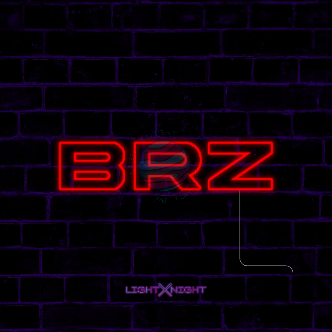 Subaru BRZ Neon Sign