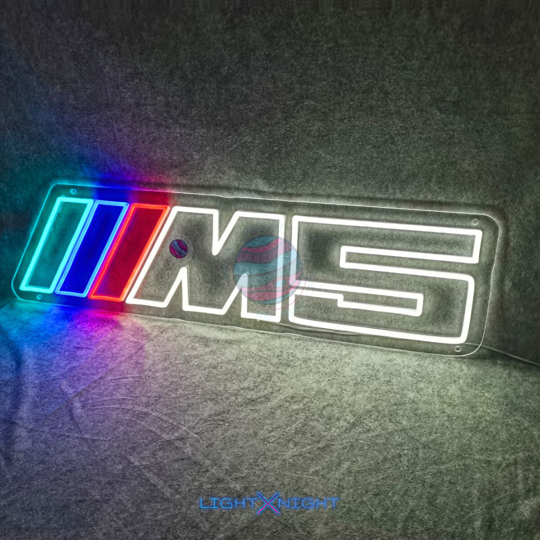 BMW M5 LED Neon Sign