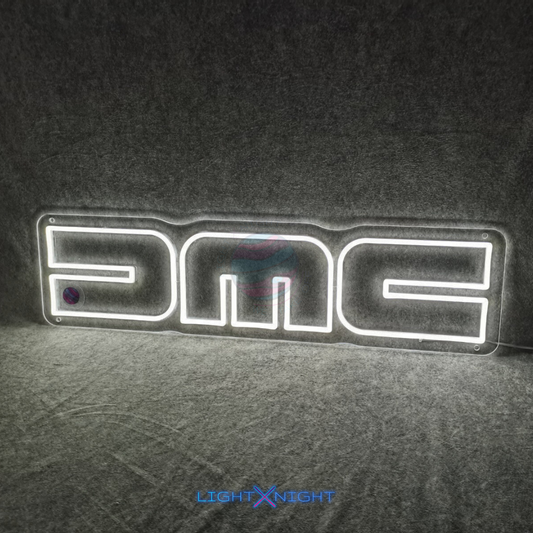 DeLorean Motor Company Neon Sign, DMC Neon Sign
