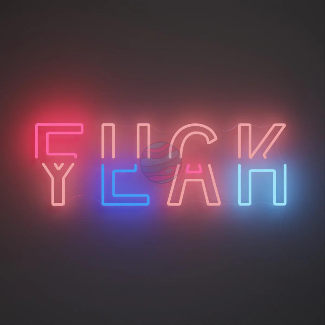 Fuck Yeah Neon Sign