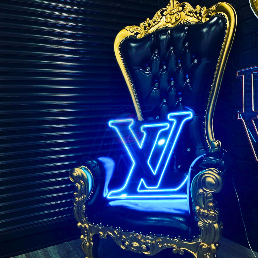 Louis Vuitton Led Neon Sign, Louis Vuitton Neon Light, Light X Night Louis Vuitton Neon Sign