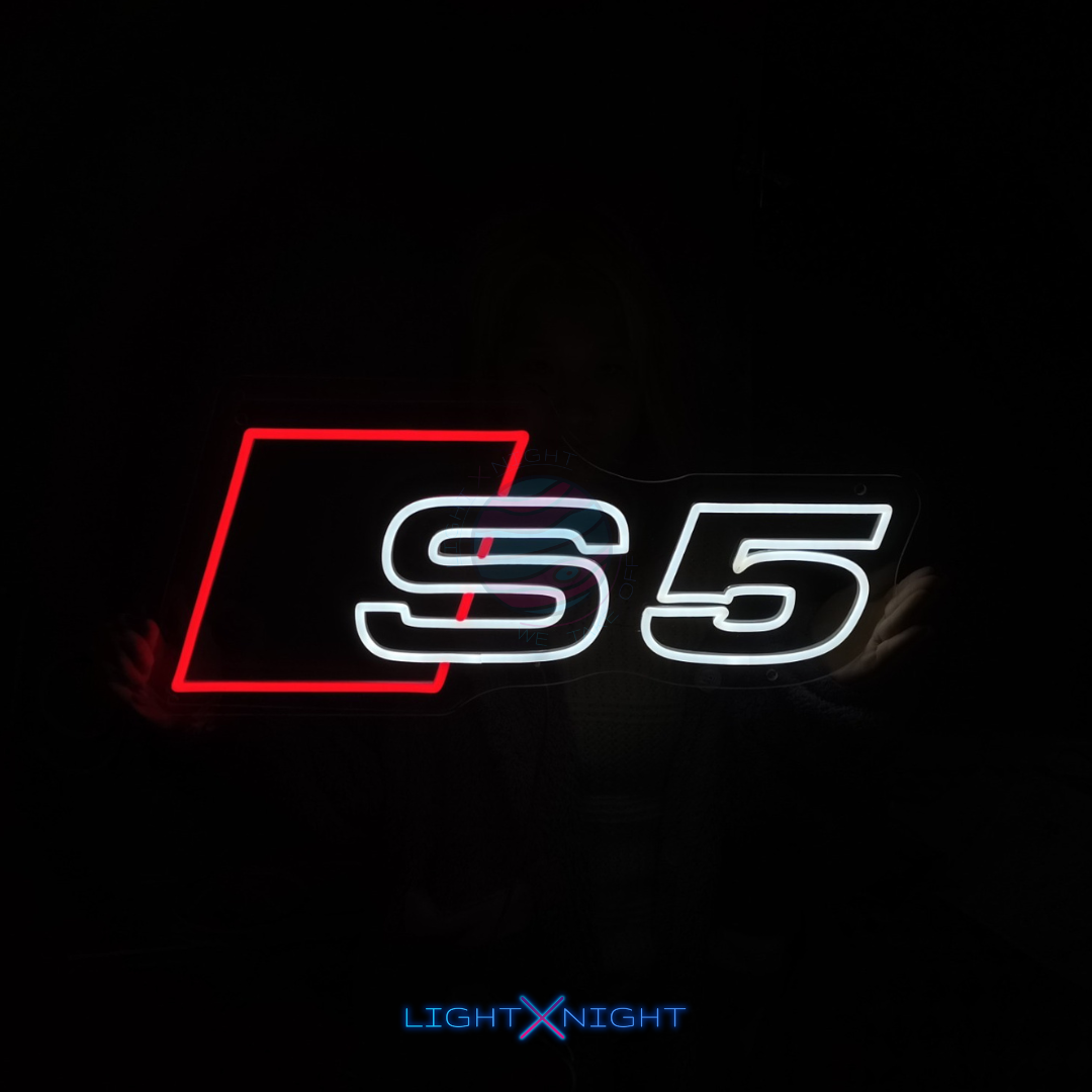 Audi S 1,3,4,5,6,7,8 Neon Sign