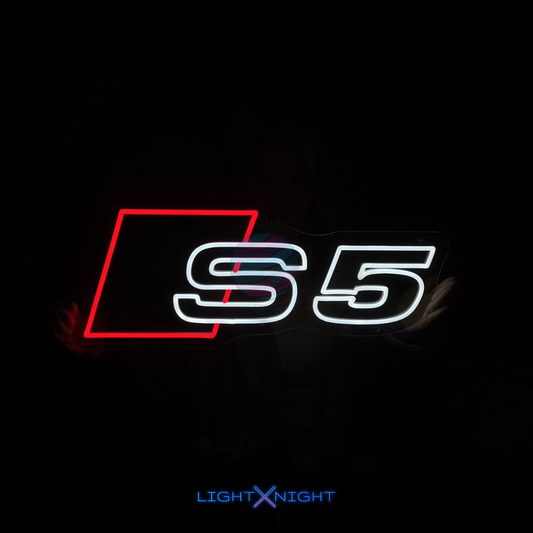 Audi S 1,3,4,5,6,7,8 Neon Sign