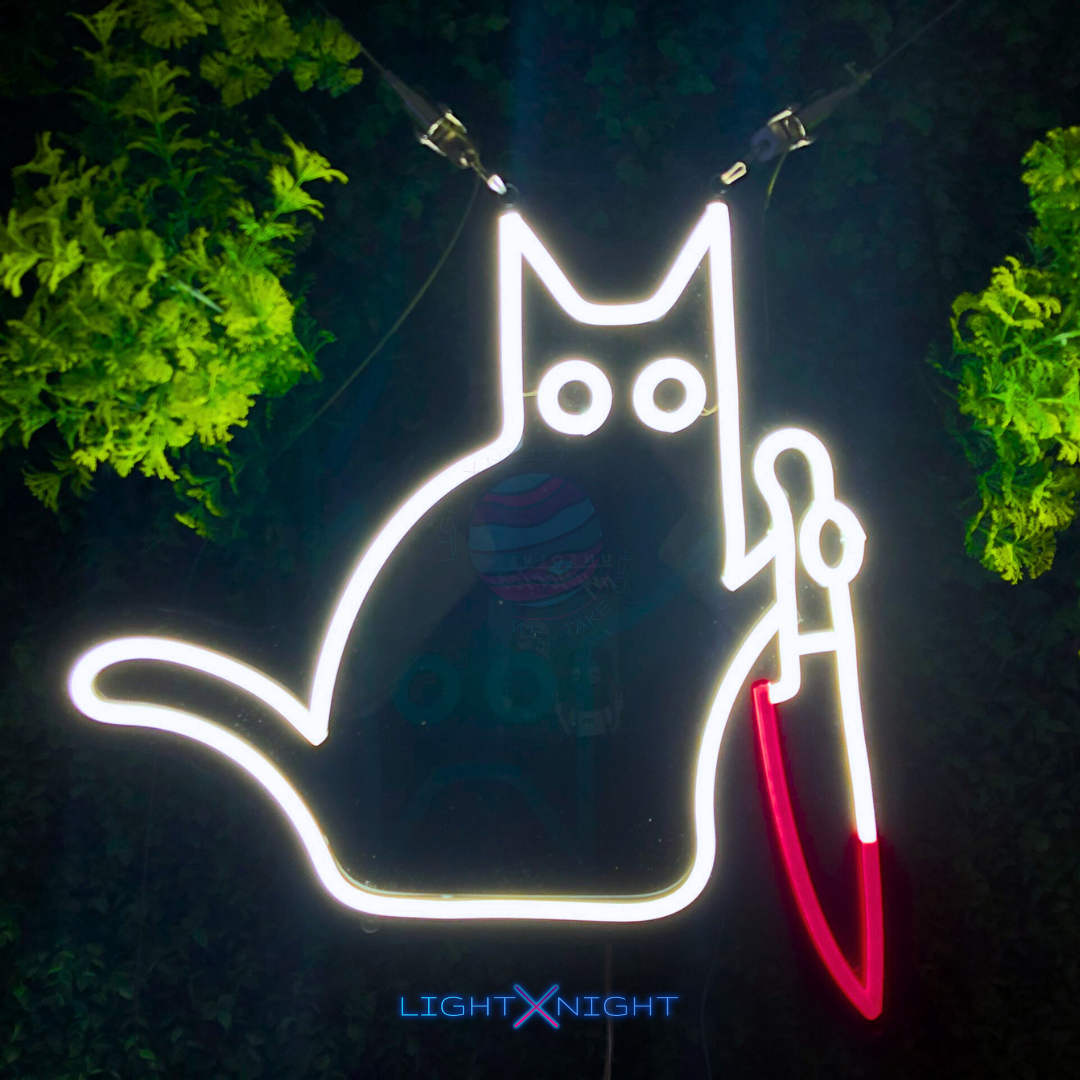 Cat Killer Neon Sign
