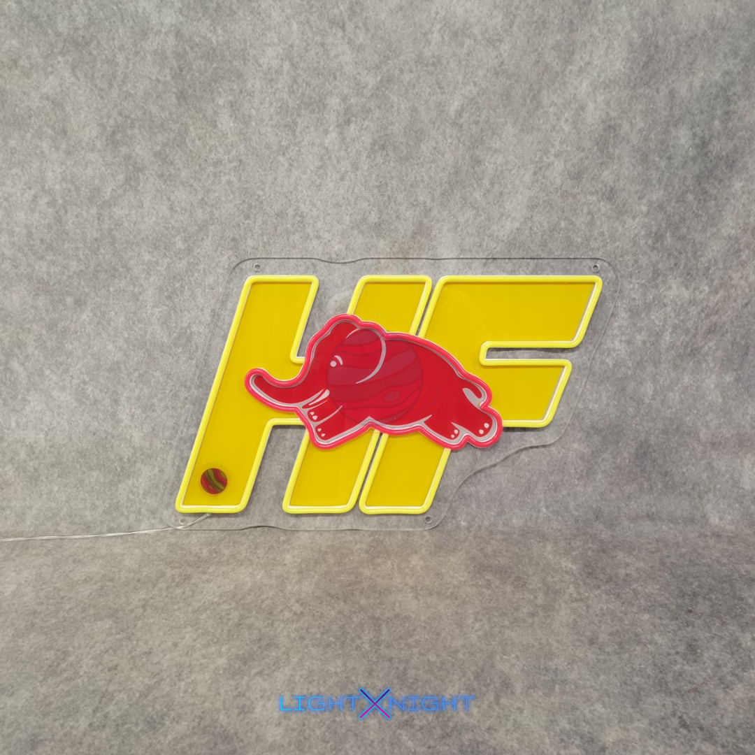 Lancia HF LED Neon Sign