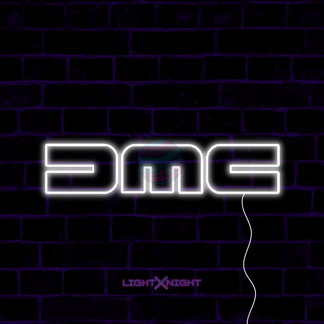 DeLorean Motor Company Neon Sign, DMC Neon Sign