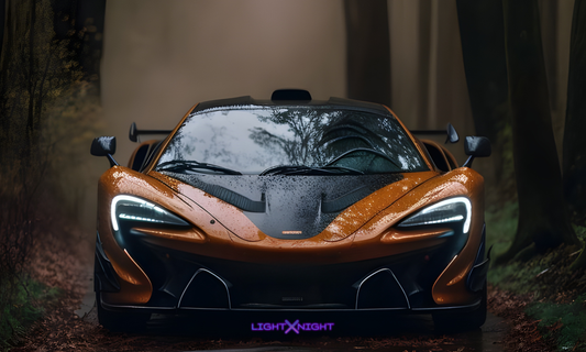 McLaren Horizontal Neon Poster
