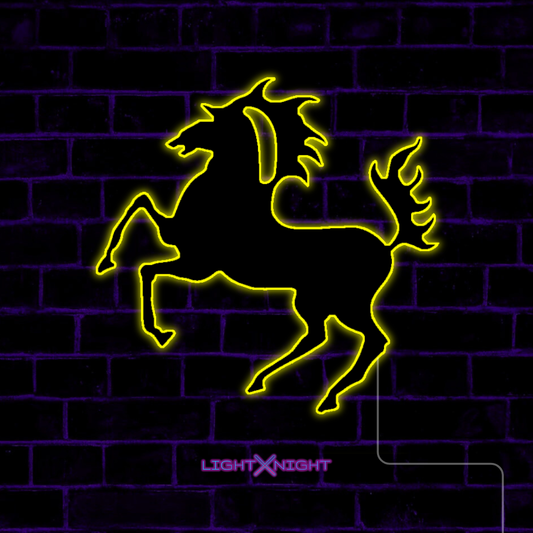 Stuttgart Horse Neon Sign