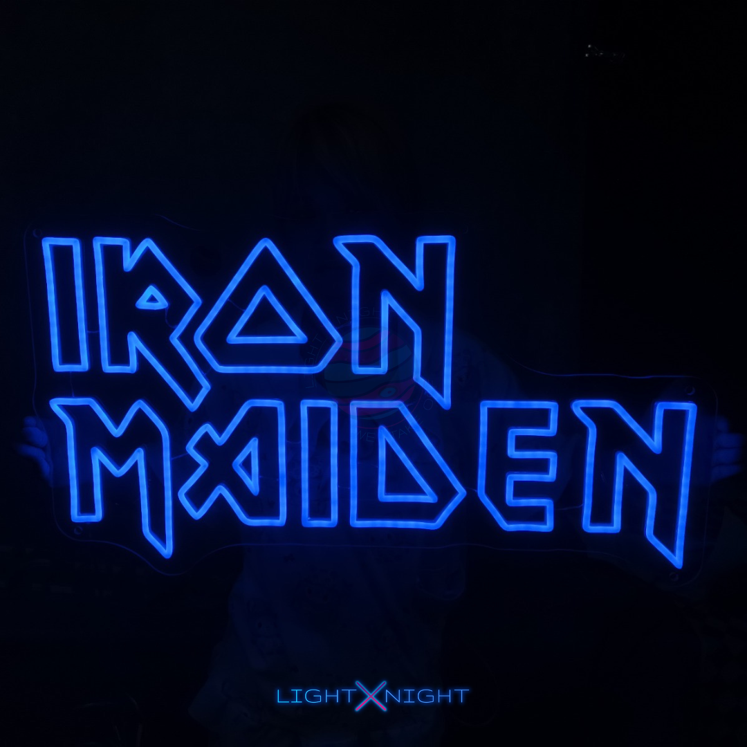 Iron Maiden Neon Sign