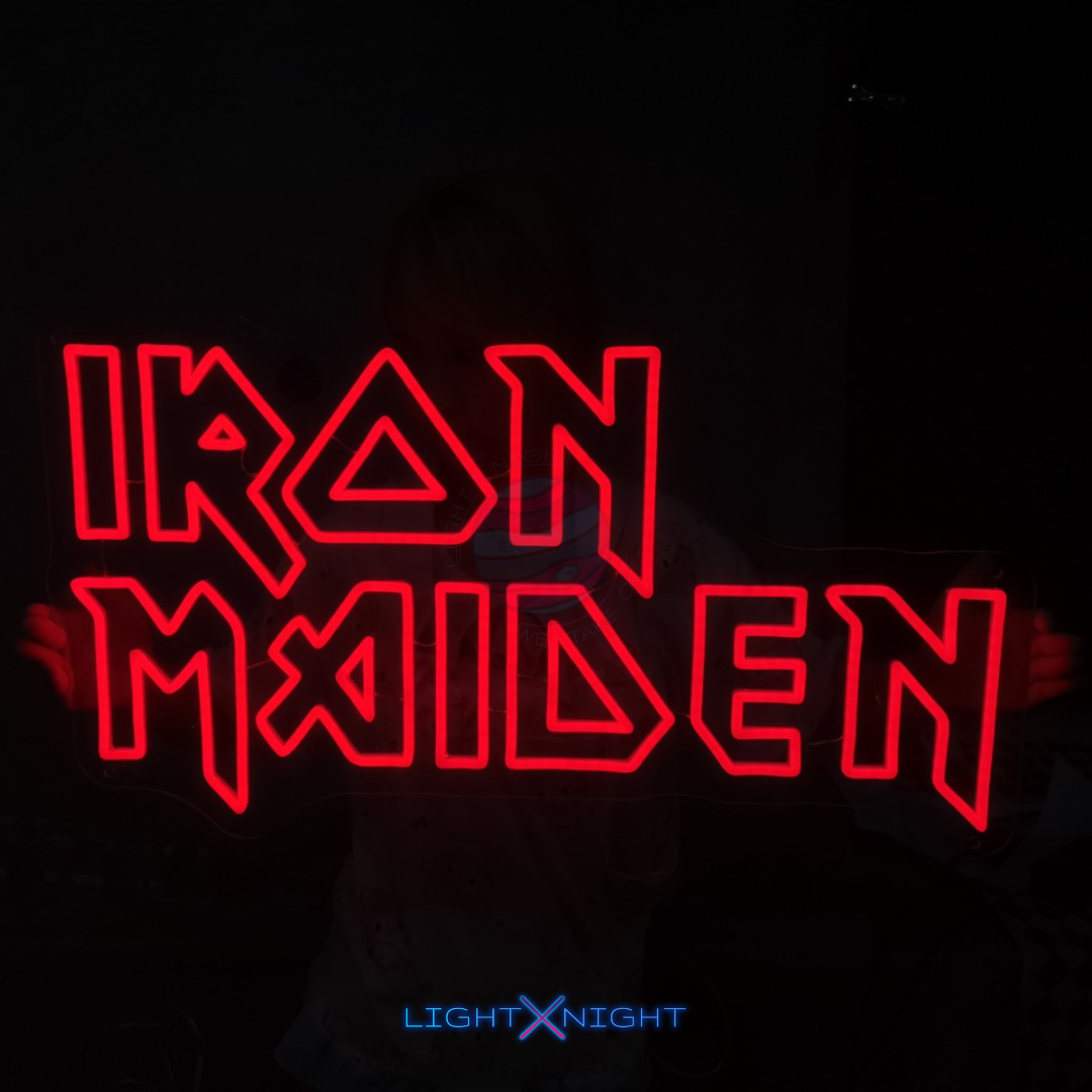 Iron Maiden Neon Sign