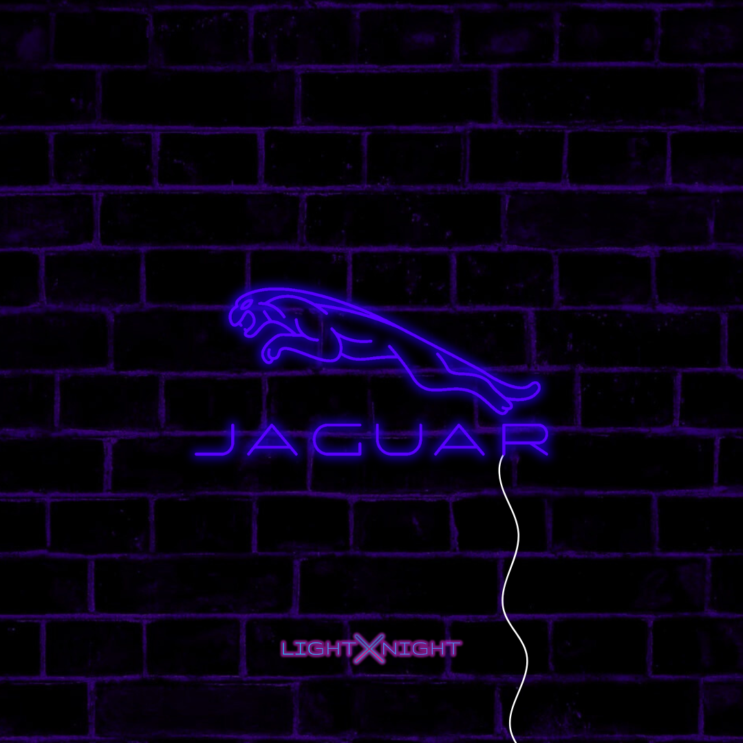 Jaguar Neon Sign, JaguarLed Neon Sign, Jaguar Neon Light