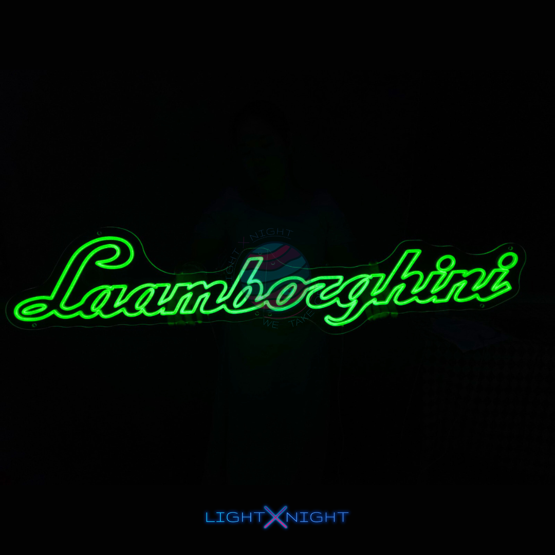 Lamborghini Neon Sign