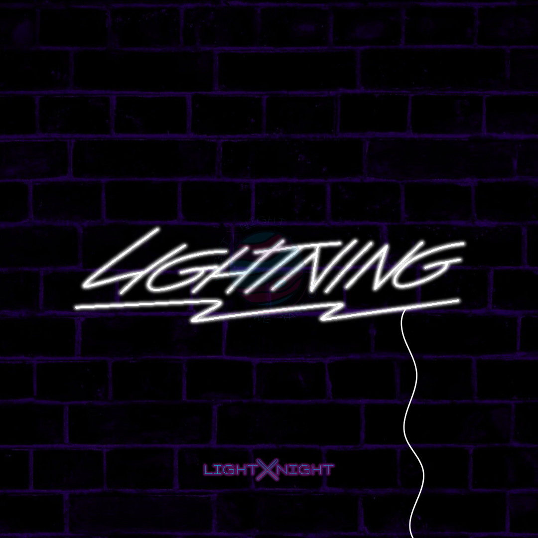 Lightning Neon Sign
