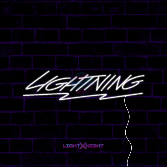 Lightning Neon Sign