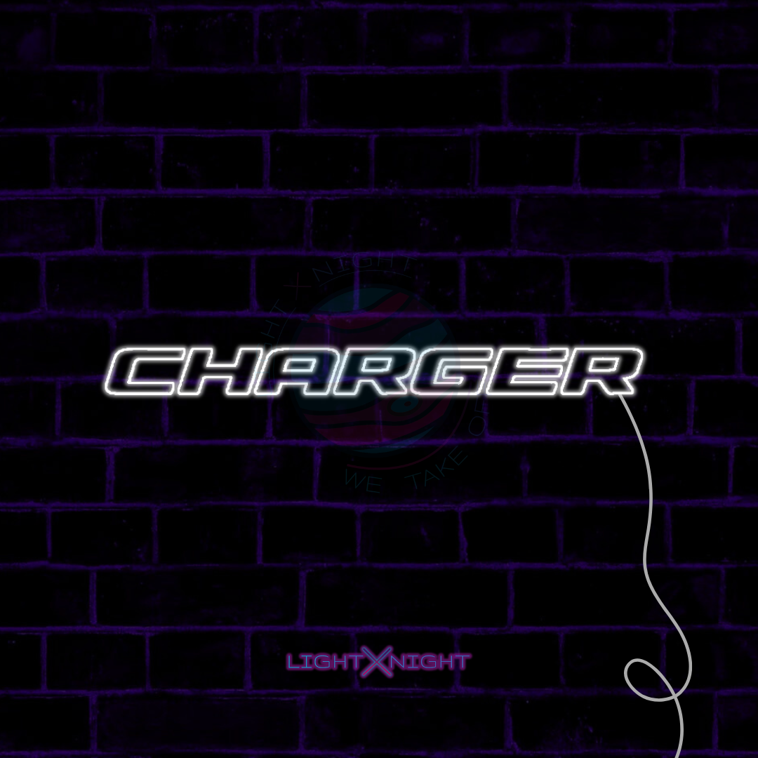 Dodge Charger Neon Sign