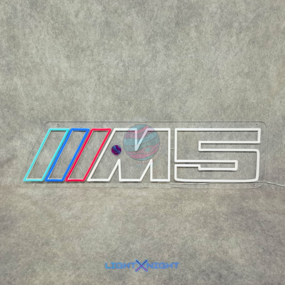 BMW M5 LED Neon Sign
