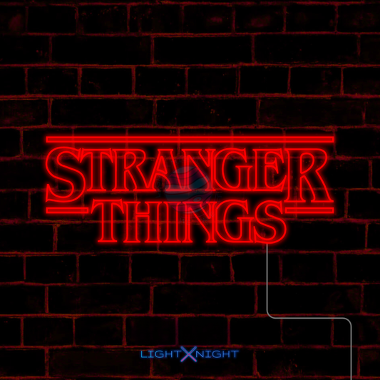 Stranger Things Neon Sign