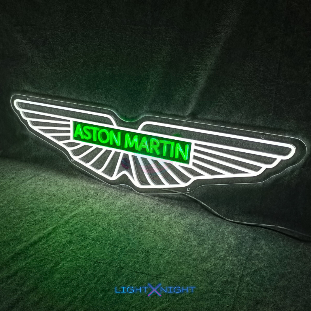 Aston Martin Neon Sign, Aston Martin Led Neon Sign, Aston Martin Neon Light