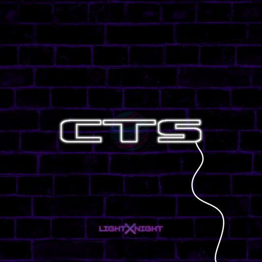 Cadillac CTS Neon Sign