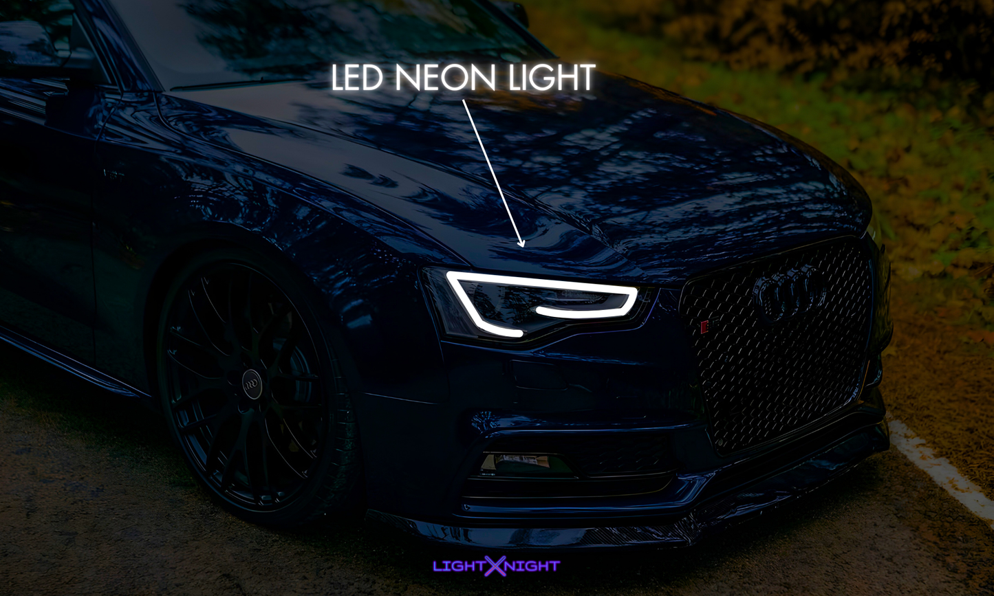 Audi RS5 Horizontal Neon Poster