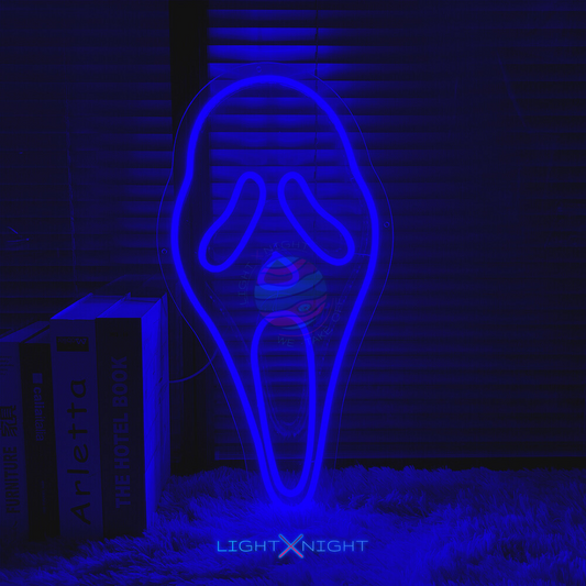 The Scream Neon Sign