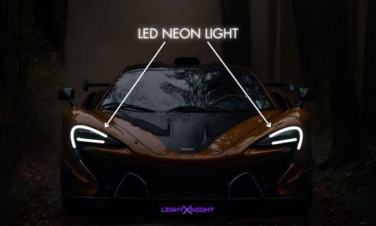 McLaren Horizontal Neon Poster