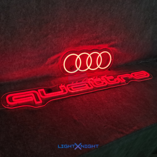 Audi Quattro Neon Sign