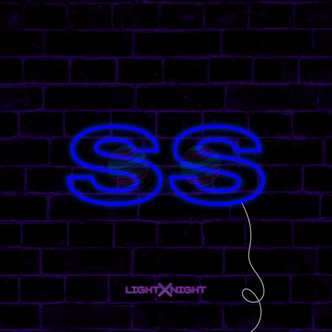 Chevy SS Neon Sign, Chevrolet SS Neon Sign
