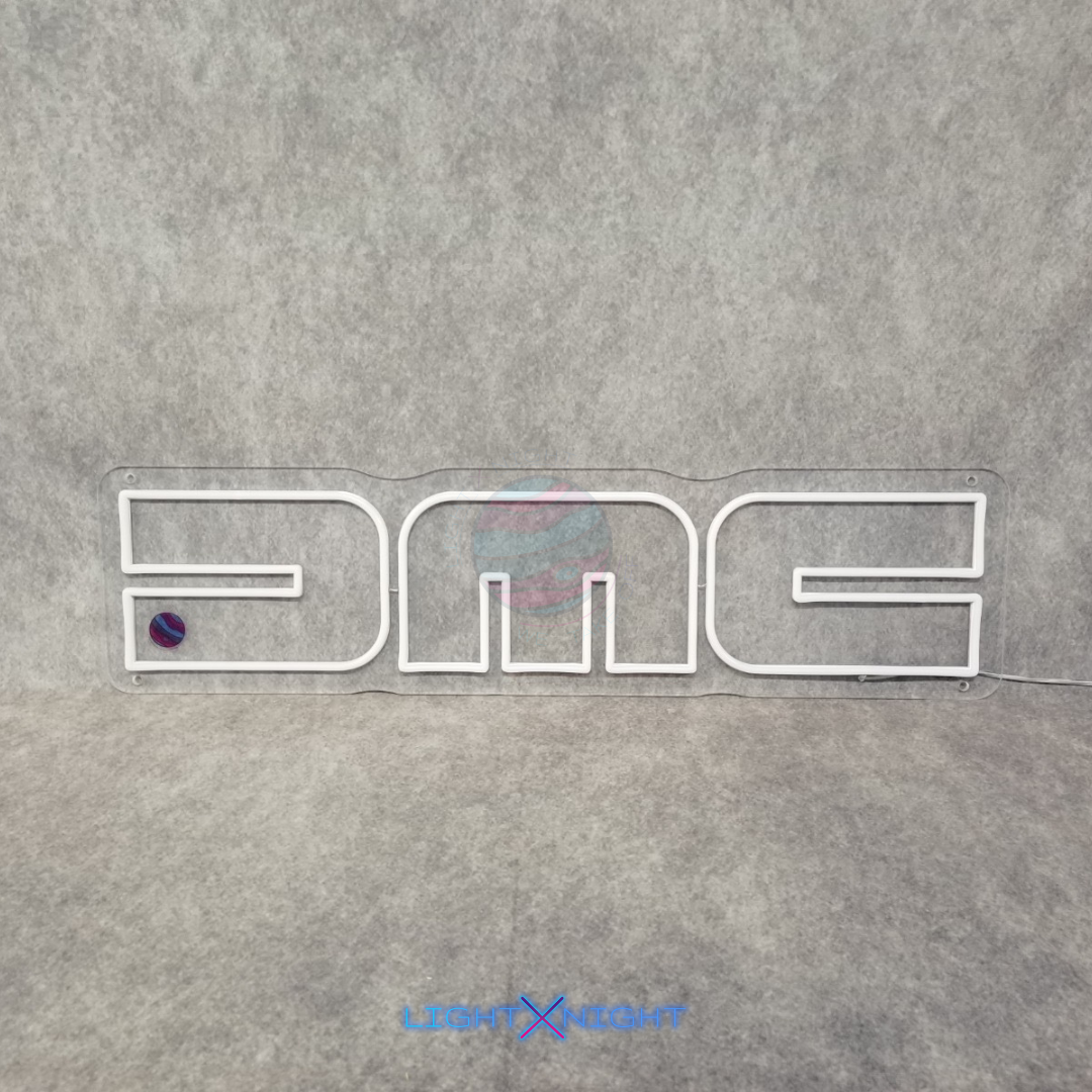 DeLorean Motor Company Neon Sign, DMC Neon Sign