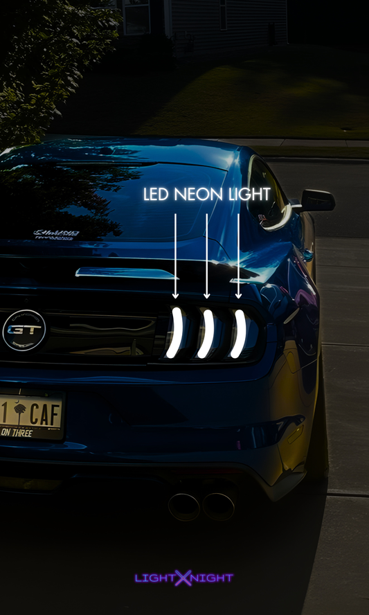 Ford Mustang Alex Neon Poster