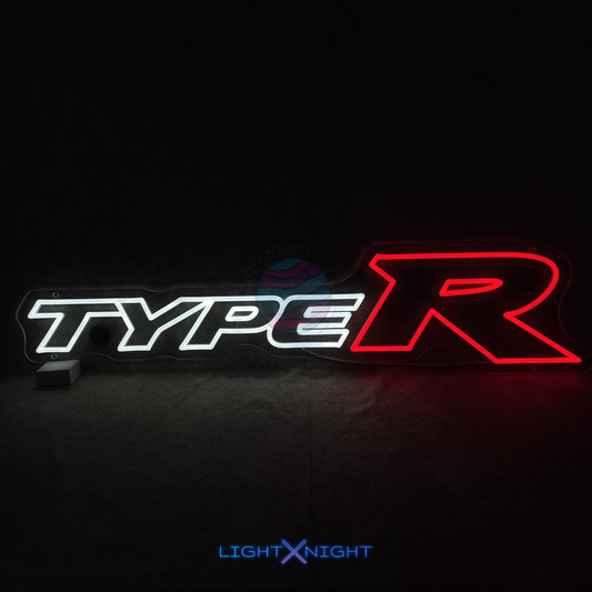 Type R Neon Sign