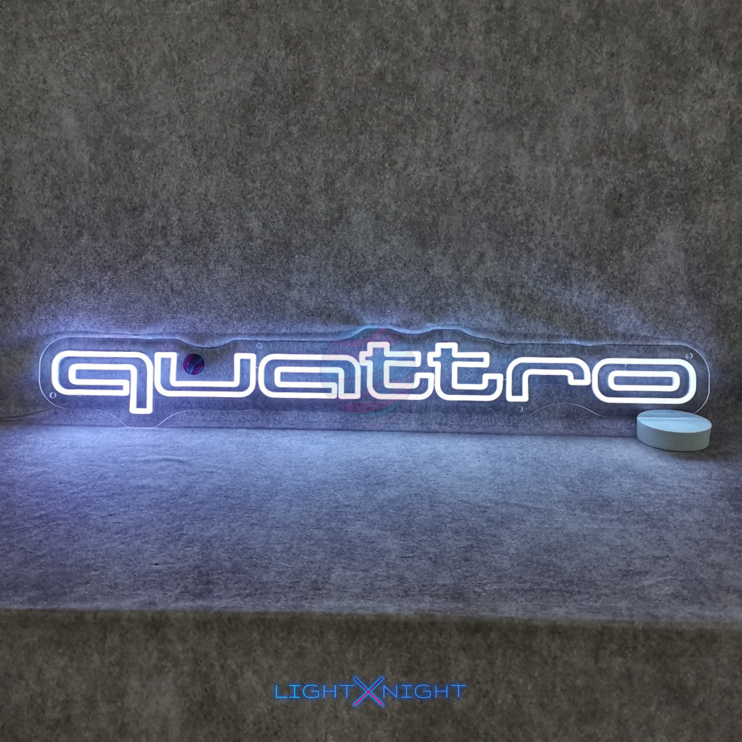 Audi Quattro Neon Sign