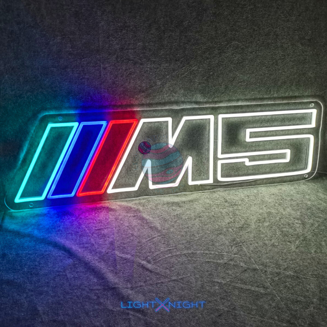 BMW M5 LED Neon Sign