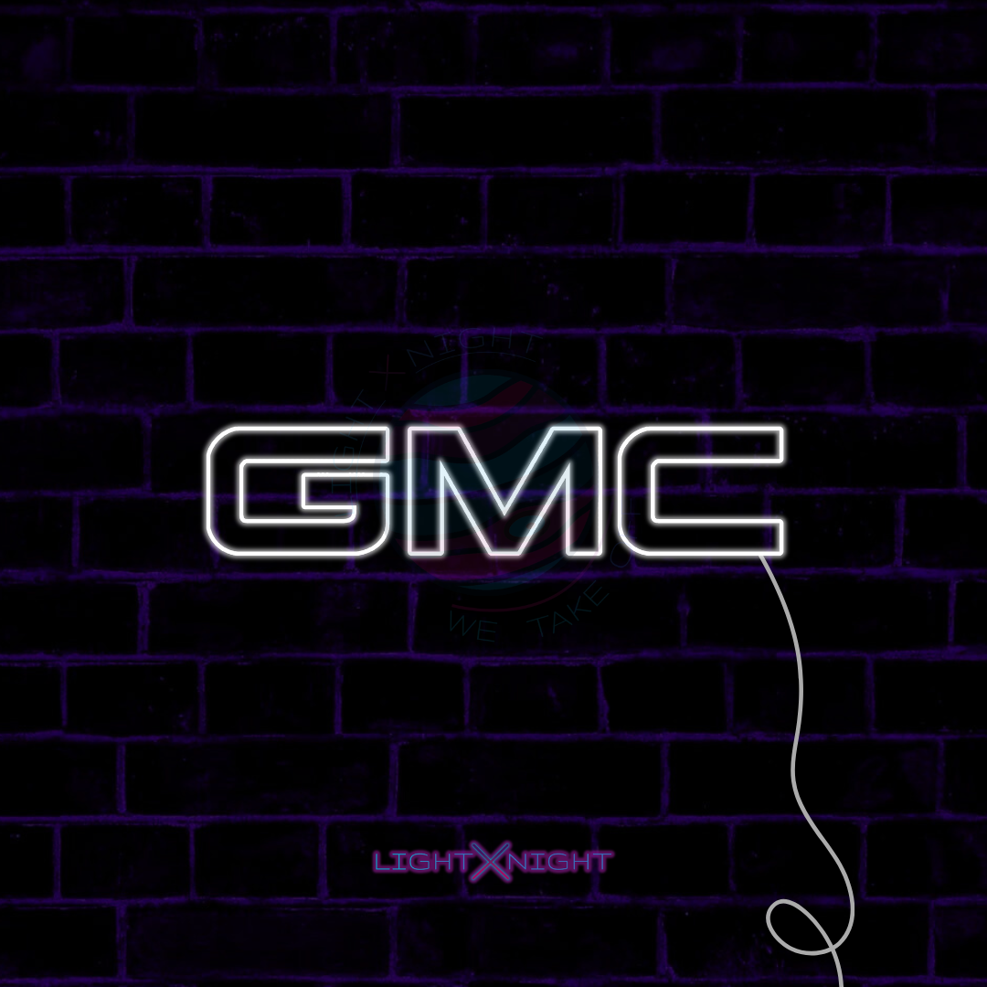 GMC Neon Sign