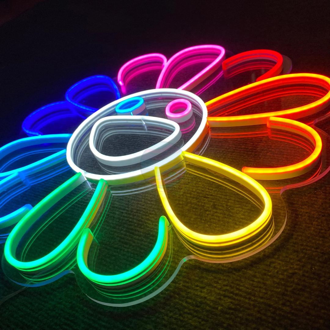 Takashi Murakami Neon Sign