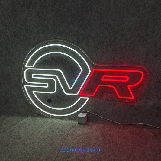 Range Rover SVR Neon Sign