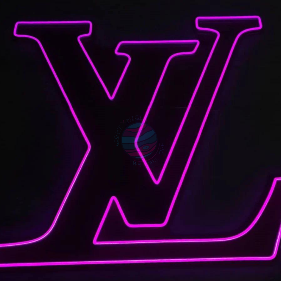 Louis Vuitton Led Neon Sign, Louis Vuitton Neon Light, Light X Night Louis Vuitton Neon Sign