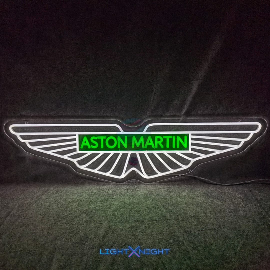 Aston Martin Neon Sign, Aston Martin Led Neon Sign, Aston Martin Neon Light