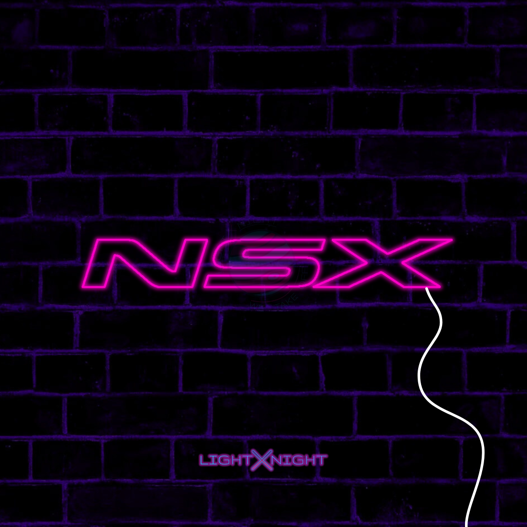 Honda NSX Neon Sign