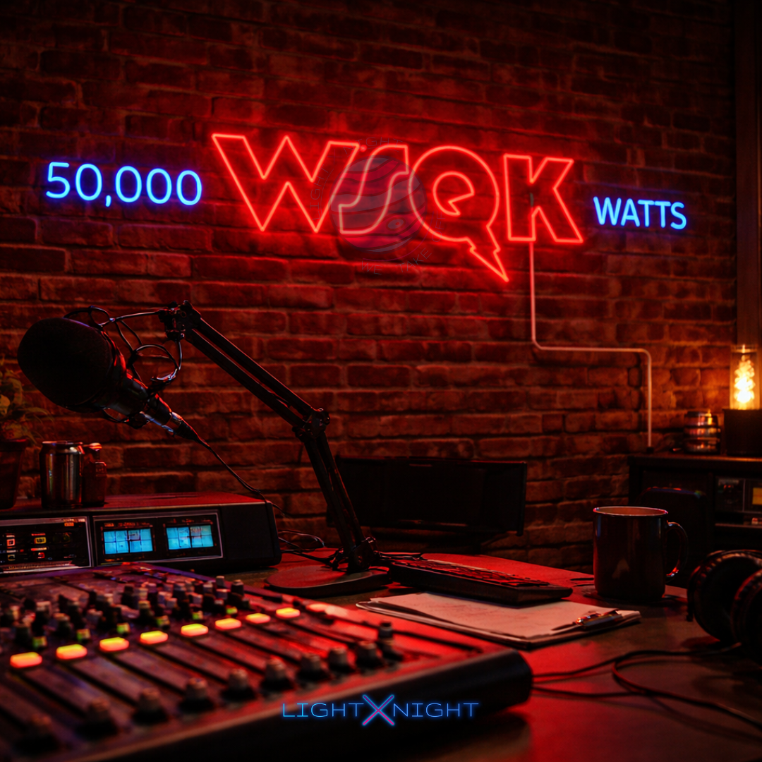 Stranger things WSQK Neon Sign